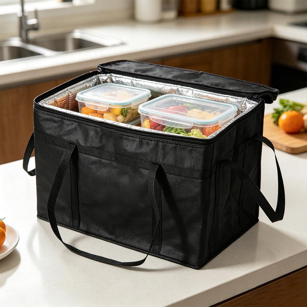 Food Storage Zipper - Borsa Termica Isolante Grande Capacità con
