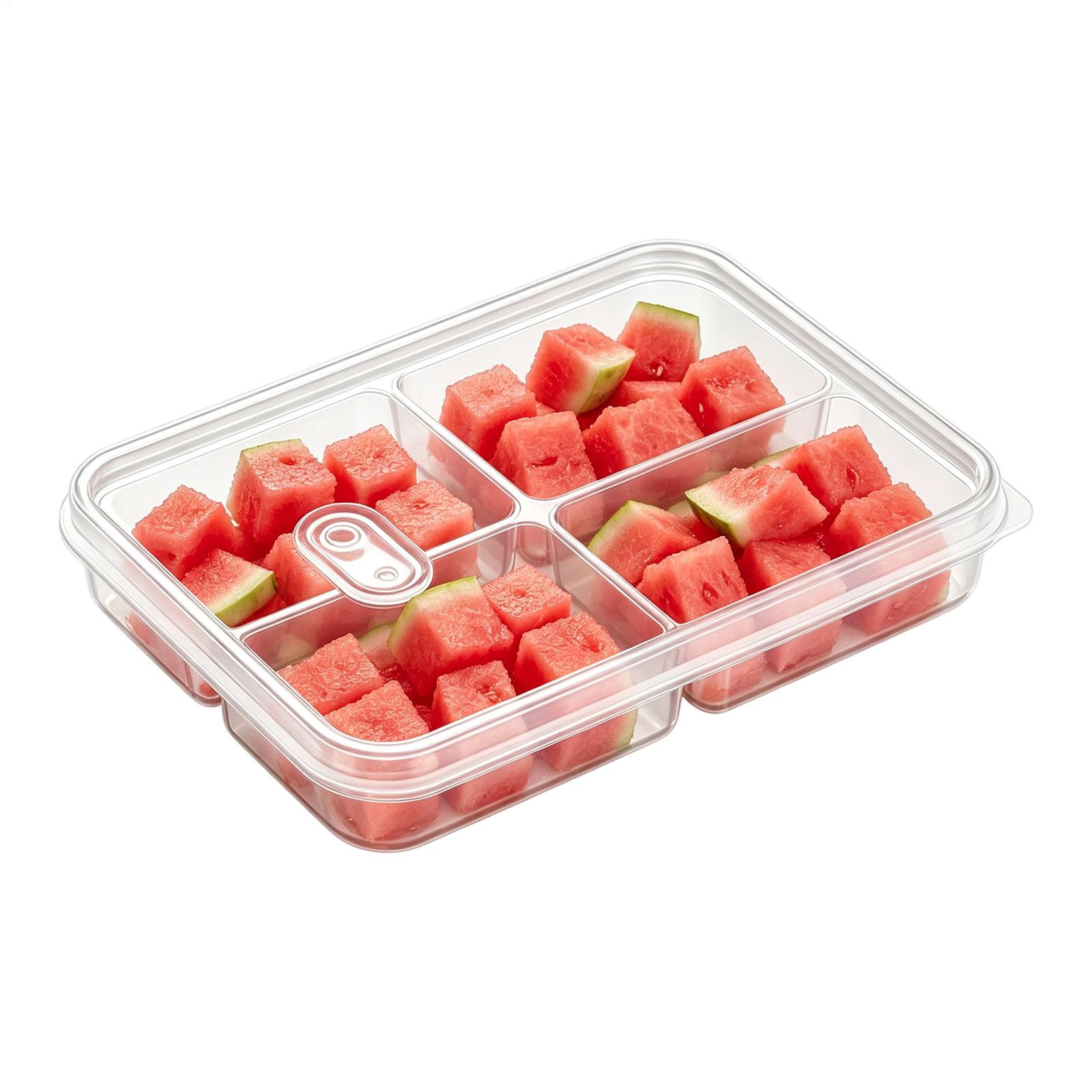 Food Storage Dividers - Contenitori per alimenti con coperchio, scatola