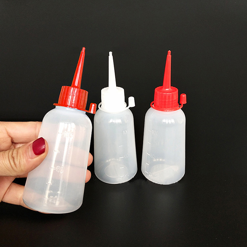 Condiment Squeeze Bottle - Bottiglia di plastica trasparente per applicatore