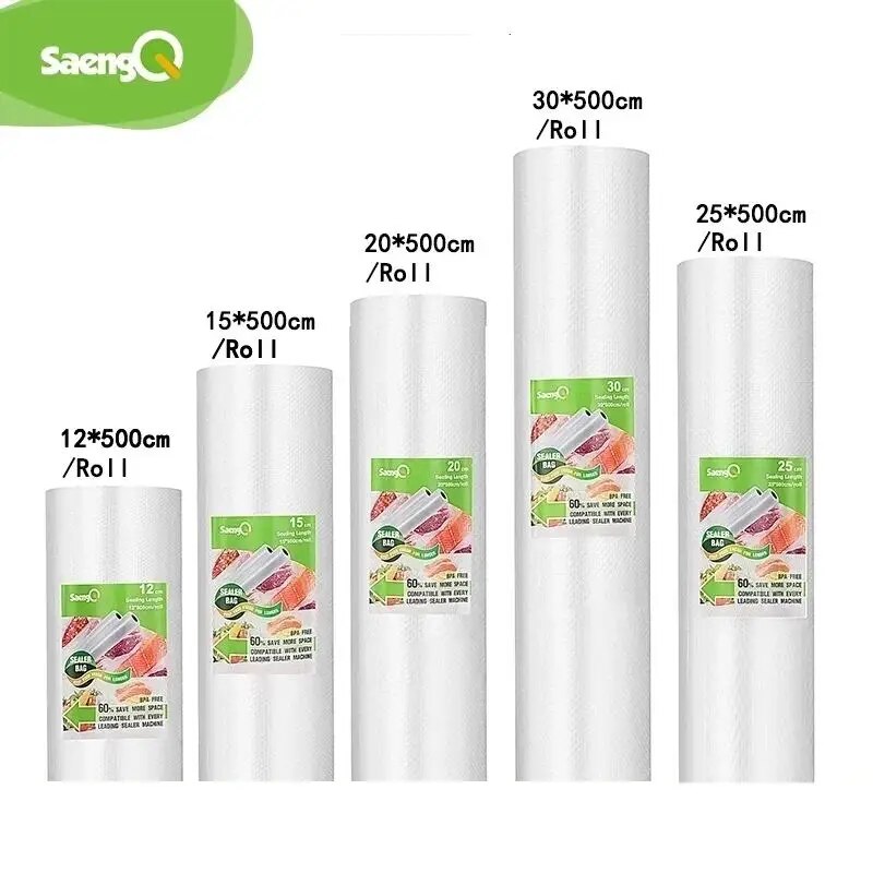 Food Storage Vacuum Bags - Sacchetti sottovuoto SaengQ per alimenti sottovuoto