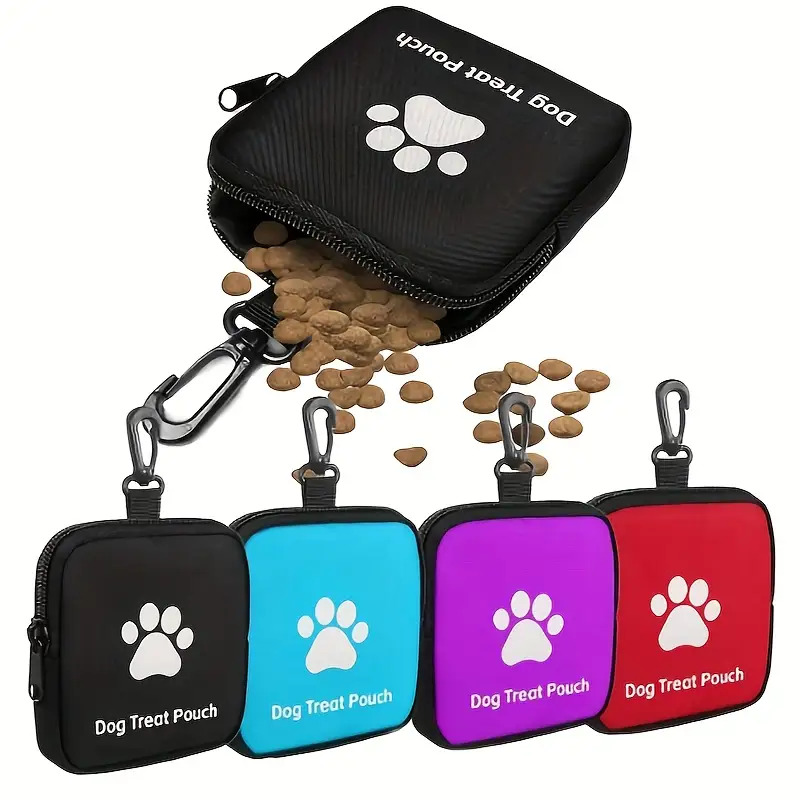 Food Storage Zipper - Borsa Portatile per Addestramento Cani, Sacchetto
