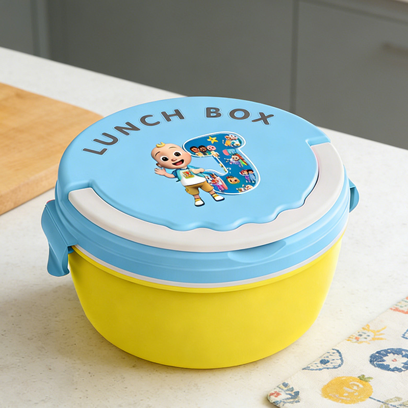 Food Storage For Room - Porta Pranzo Cocomelon, Contenitore Portatile Bento