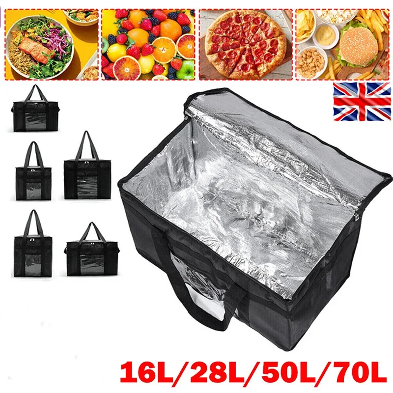 Food Storage Zipper - Borsa termica termica isolata 16L-70L Grande
