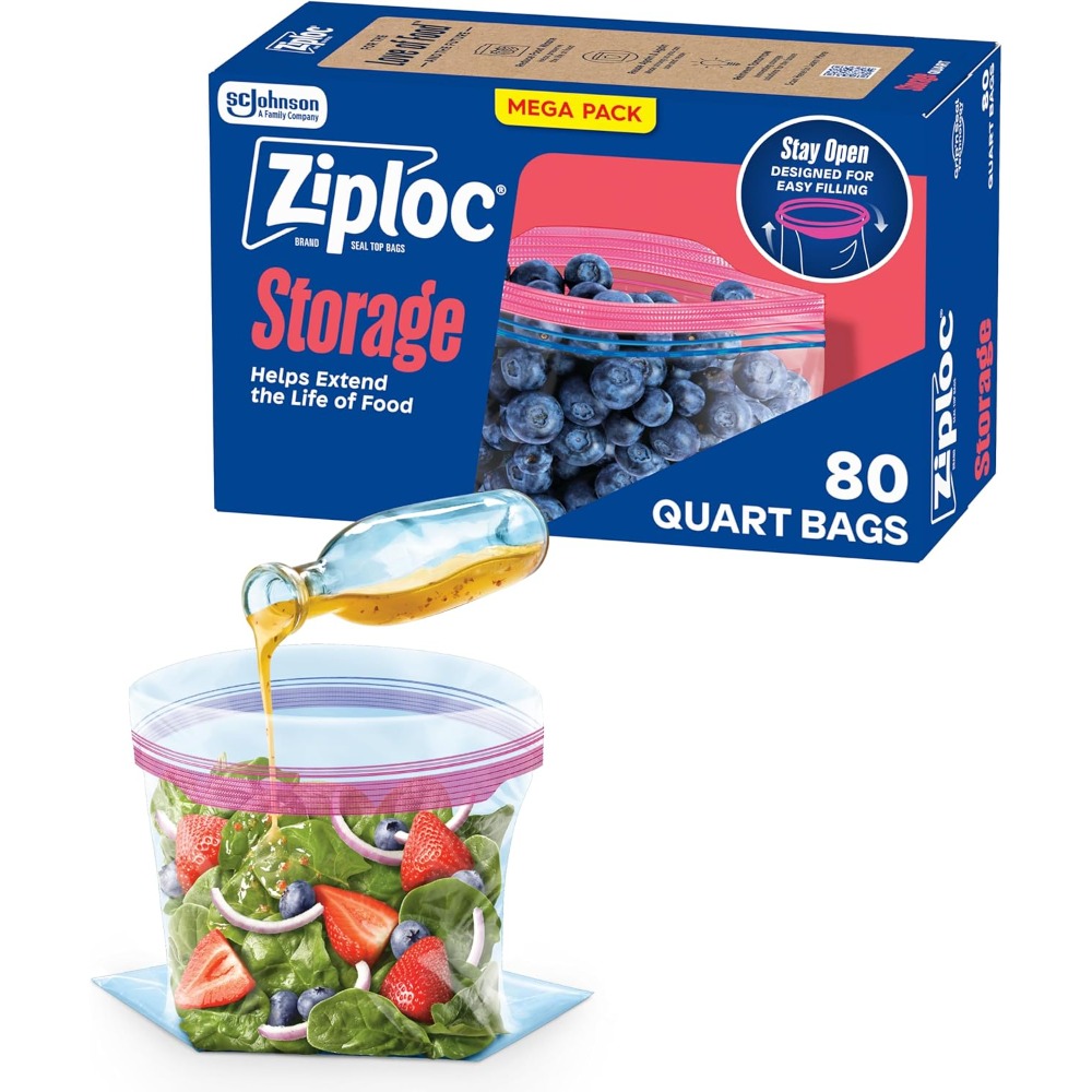 Food Storage Bag - Sacchetti per Alimenti Stand Up Quart,