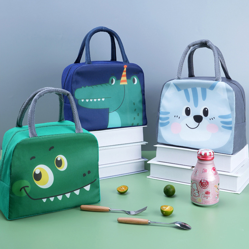 Food Storage Zipper - Cartoon Cute Fresh Cooler Lunch Bag