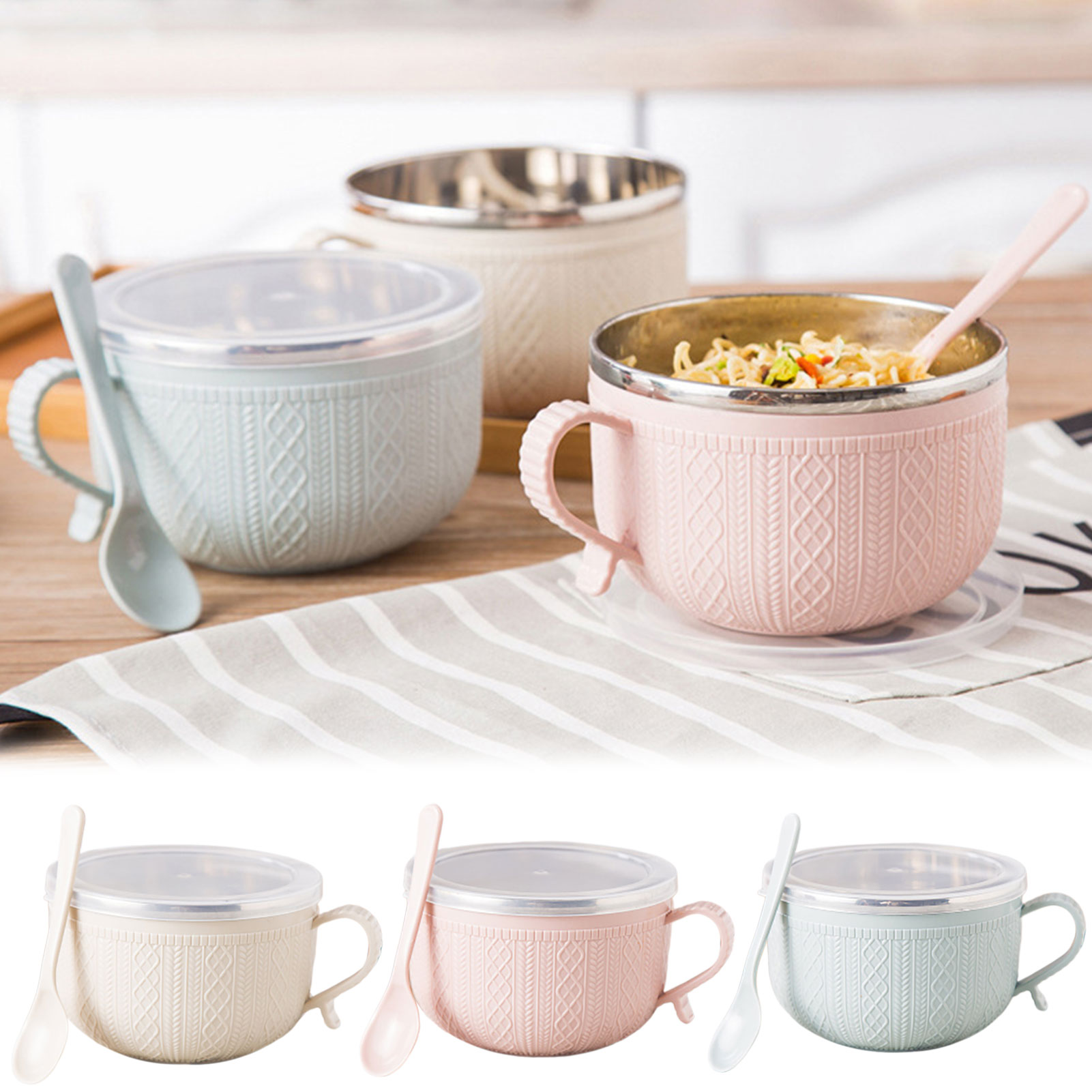 Food Storage Containers Xl - Pasti in tazza con coperchi, ciotola