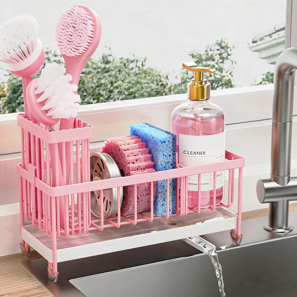 Food Storage For Room - Portaspugne o Organizzatore per Lavello da