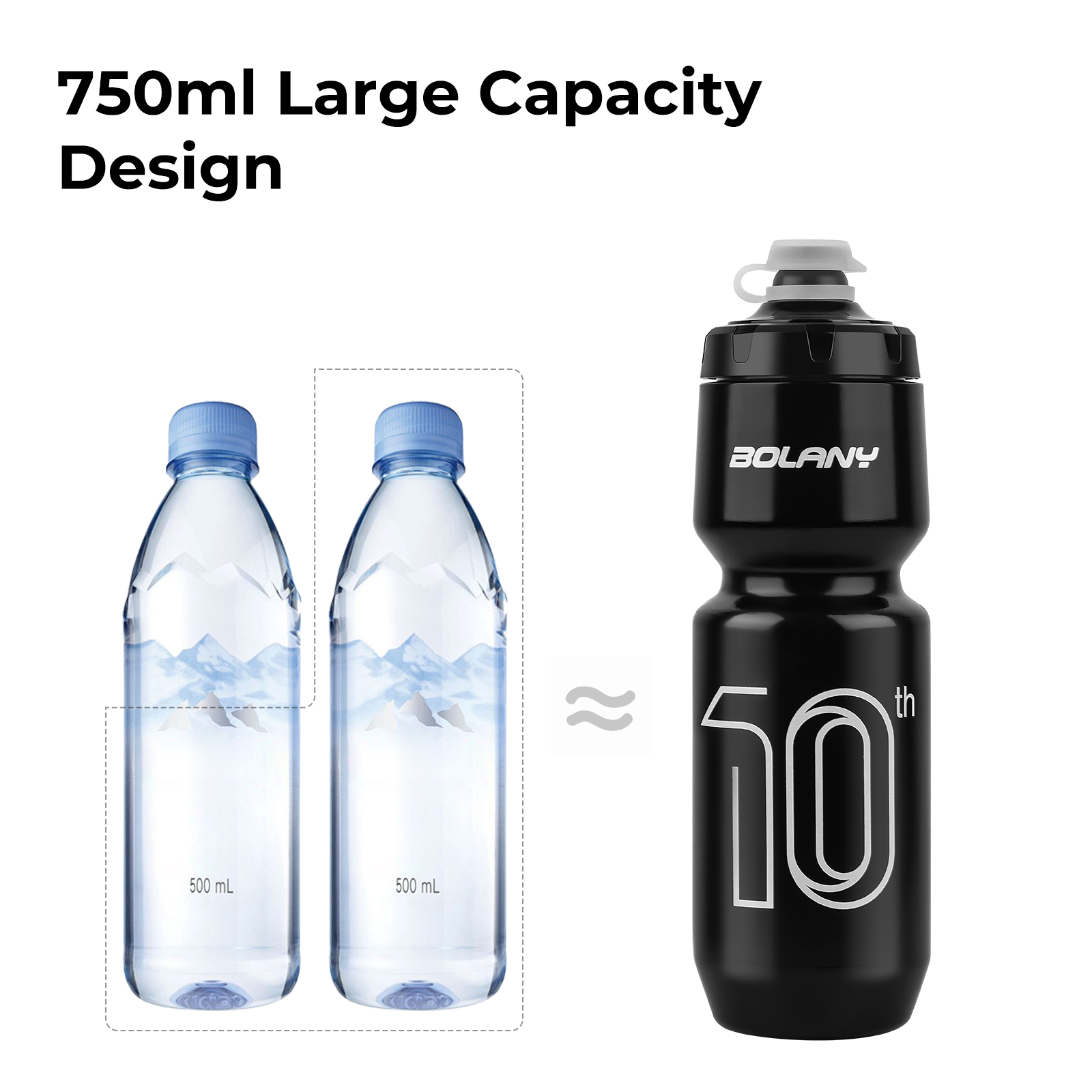 BOLANY 750ML Bottiglia sportiv - Condiment Squeeze Bottle recensione e prezzo