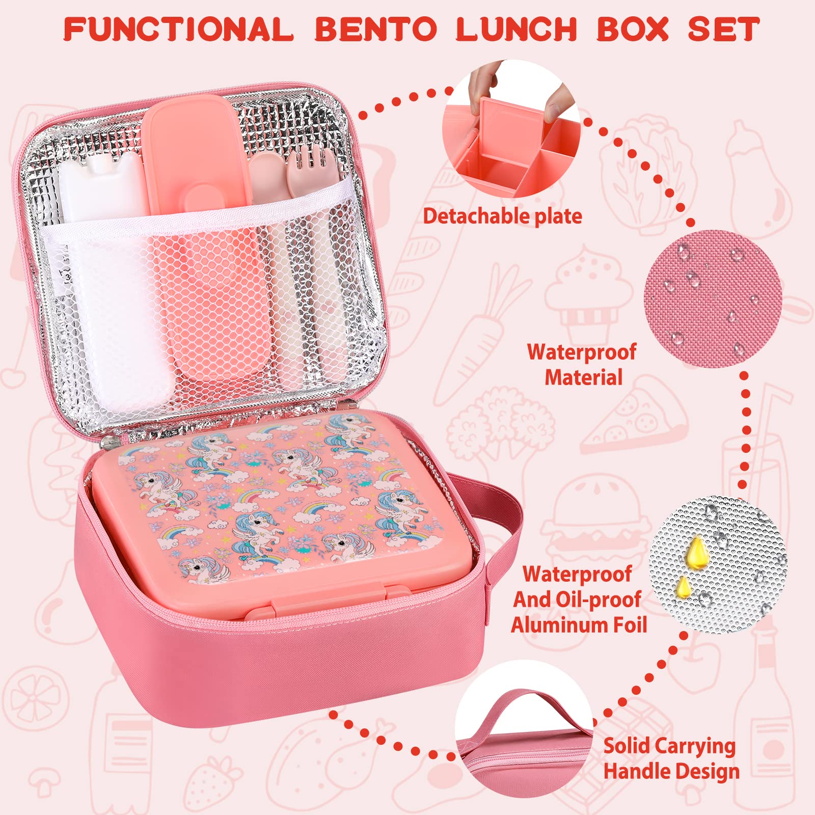 Bento Lunch Box per bambini Co - Food Storage Vacuum Bags recensione e prezzo