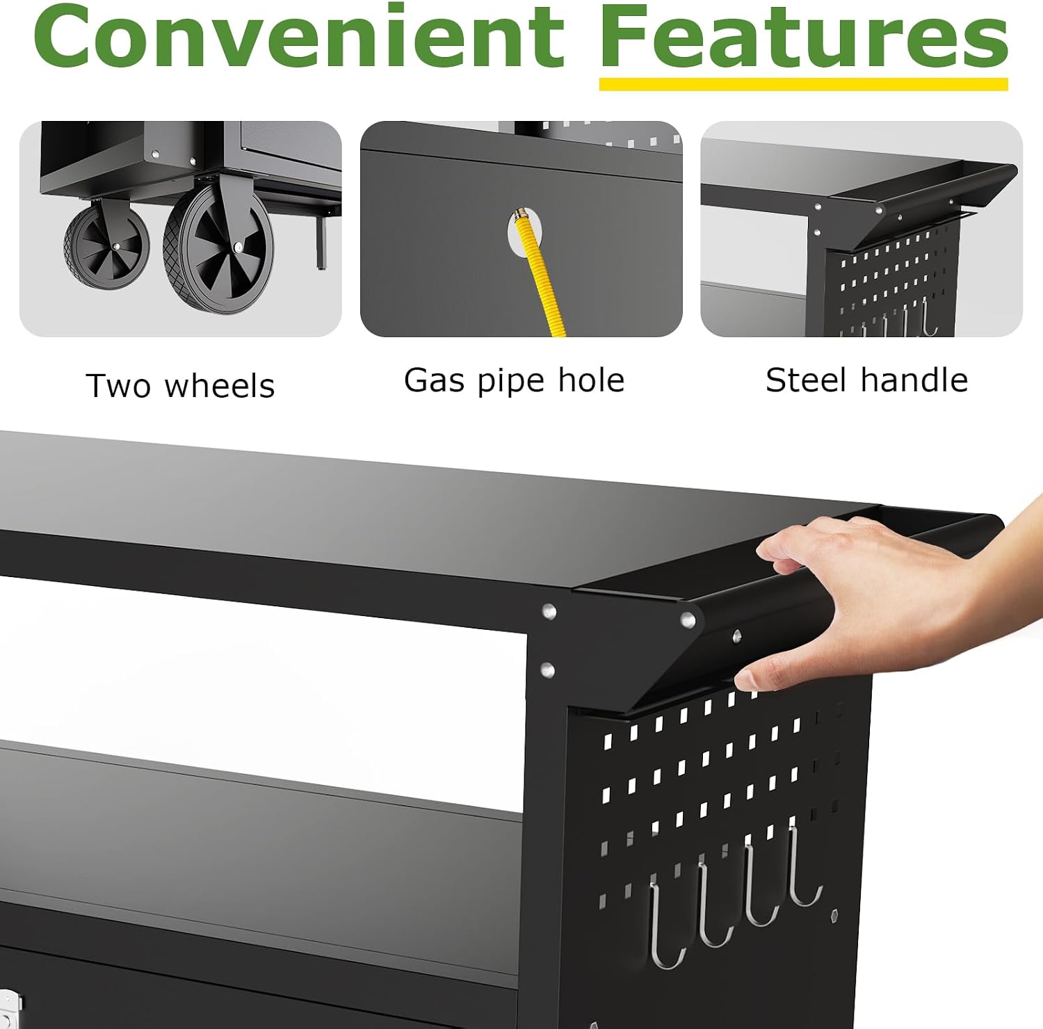 Carrello da esterno per barbec - Food Storage For Room recensione e prezzo