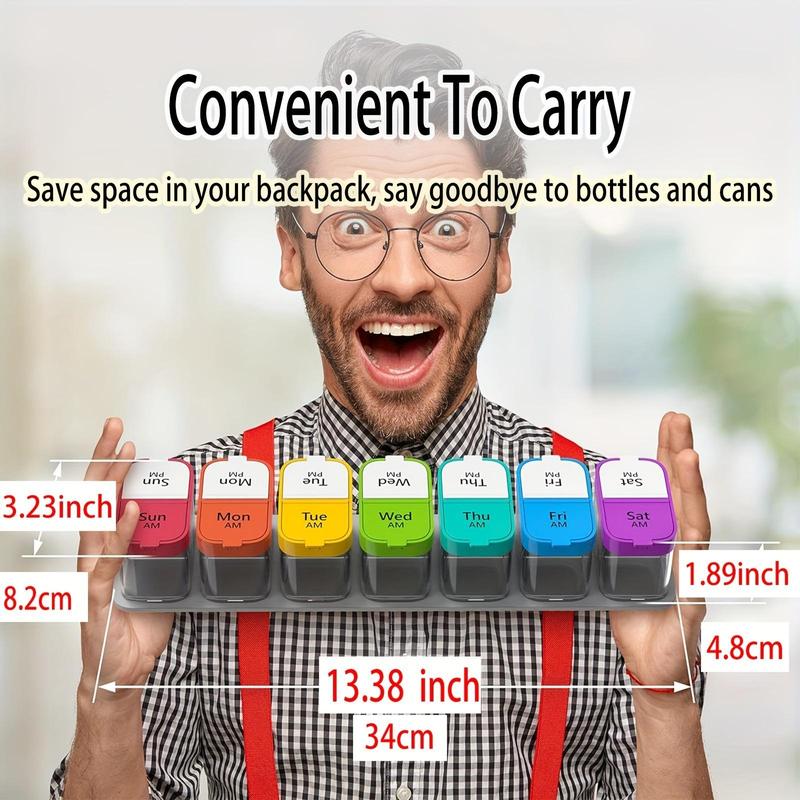 1 pz grande 7 giorni pillole o - Food Storage Containers Xl recensione e prezzo