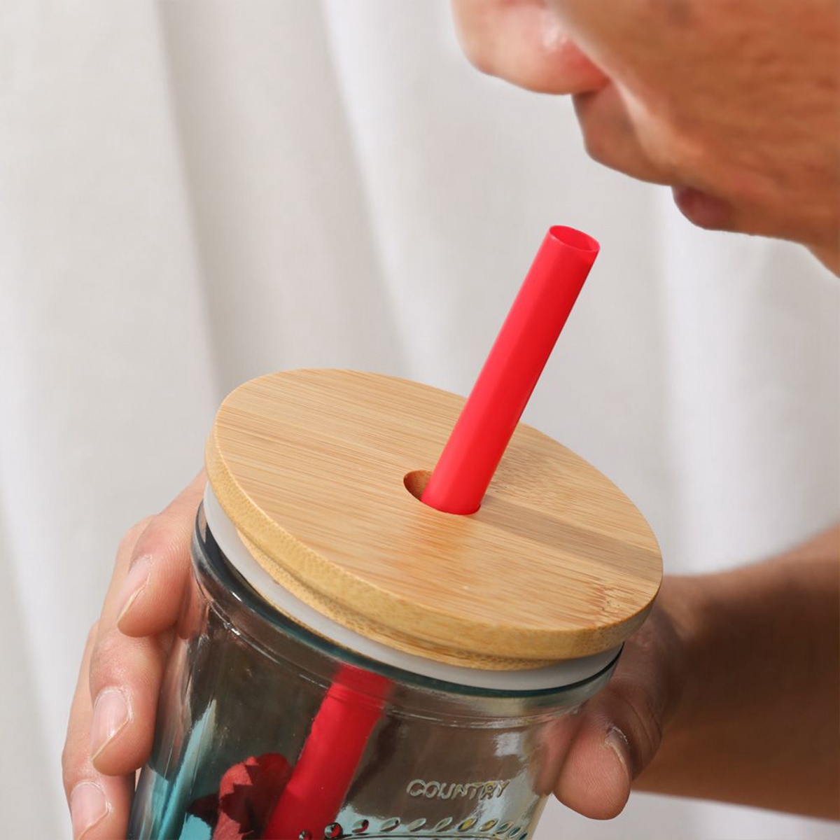 Coperchi in legno di bambù riu - Mason Jar Wide Mouth recensione e prezzo