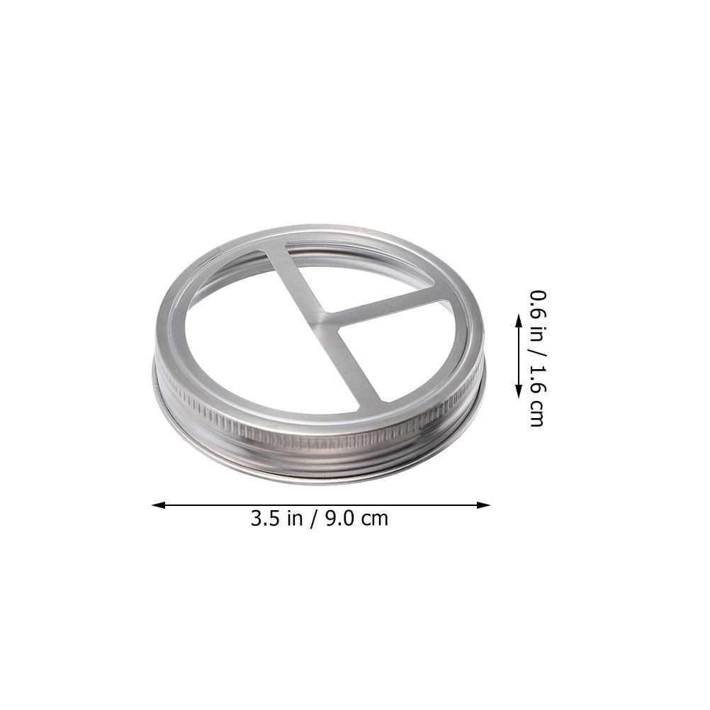3 Pezzi Coperchio per Barattol - Mason Jar Wide Mouth recensione e prezzo