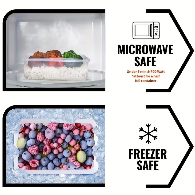 Set di 4 Contenitori Trasparen - Food Storage Vegetables recensione e prezzo