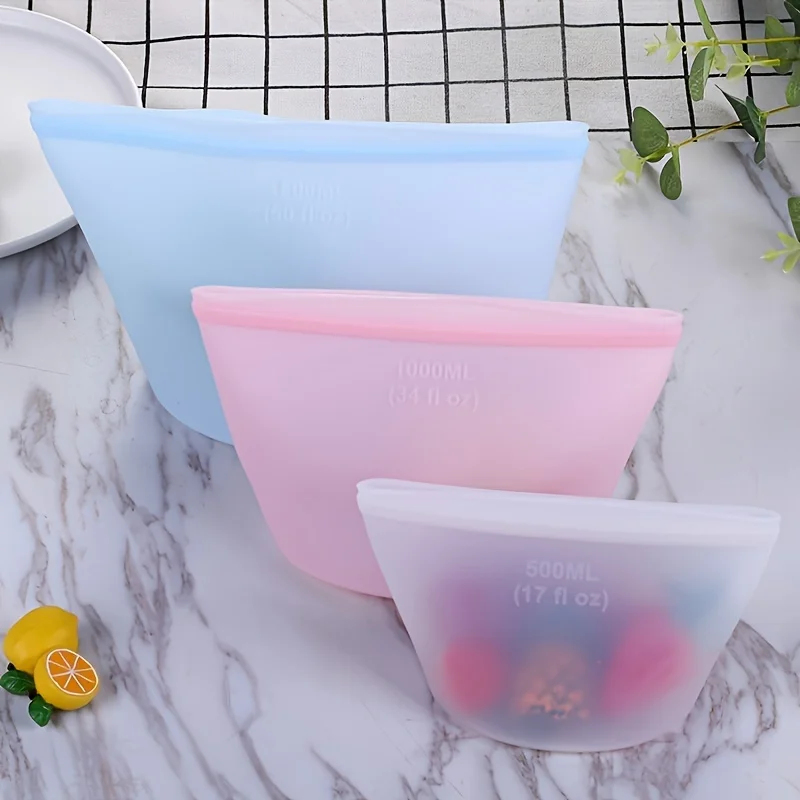 Sacchetti in Silicone Riutiliz - Food Storage Zipper Bags recensione e prezzo