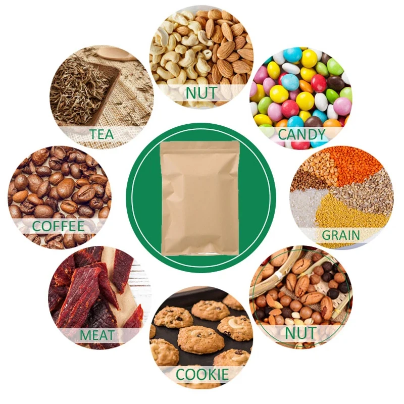100 sacchetti con chiusura a z - Food Storage Bag recensione e prezzo