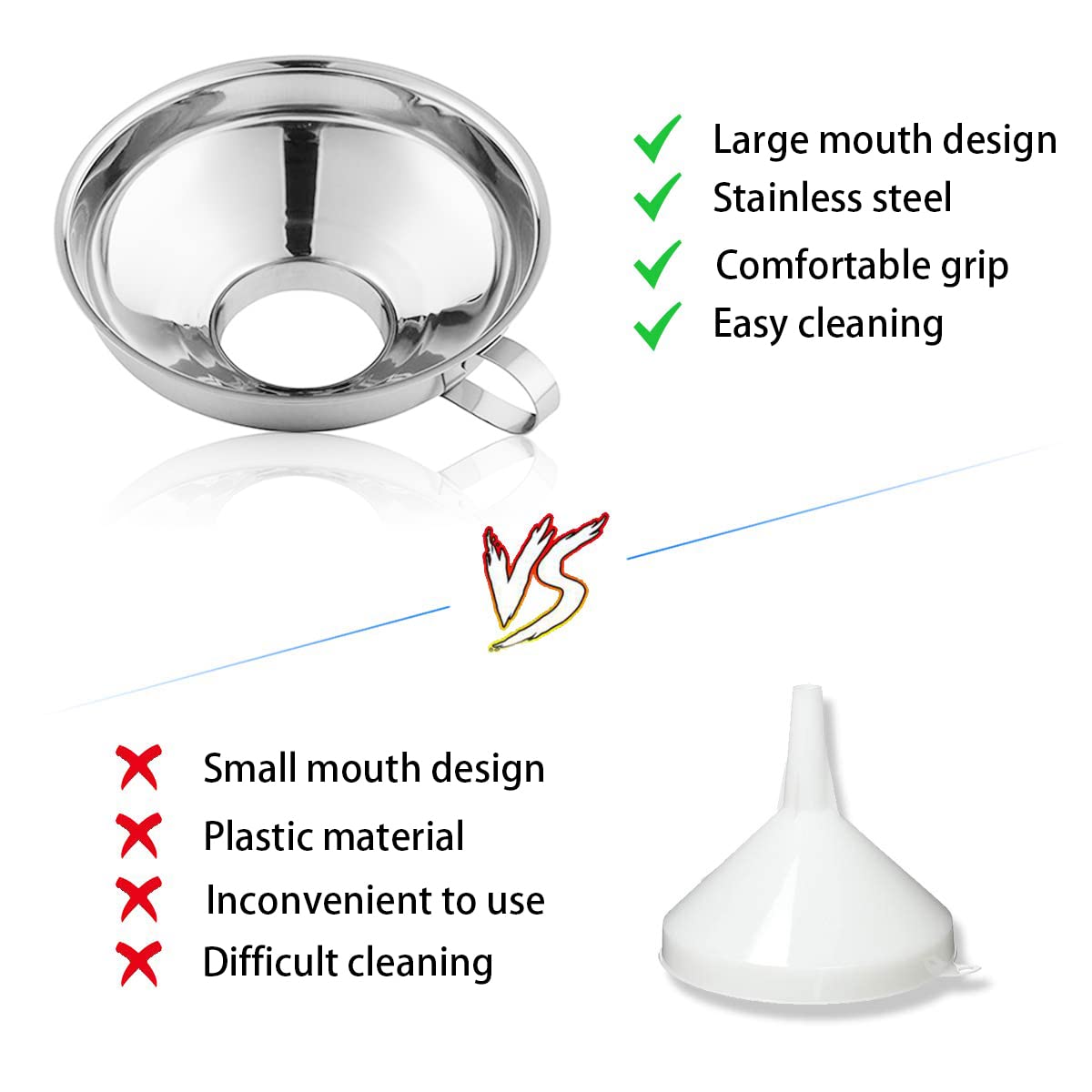Imbuto in acciaio inossidabile - Mason Jar Wide Mouth recensione e prezzo