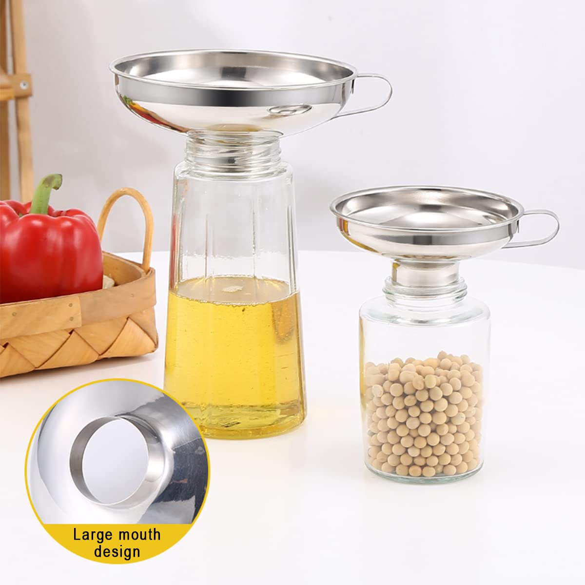 Imbuto in acciaio inossidabile - Mason Jar Wide Mouth recensione e prezzo