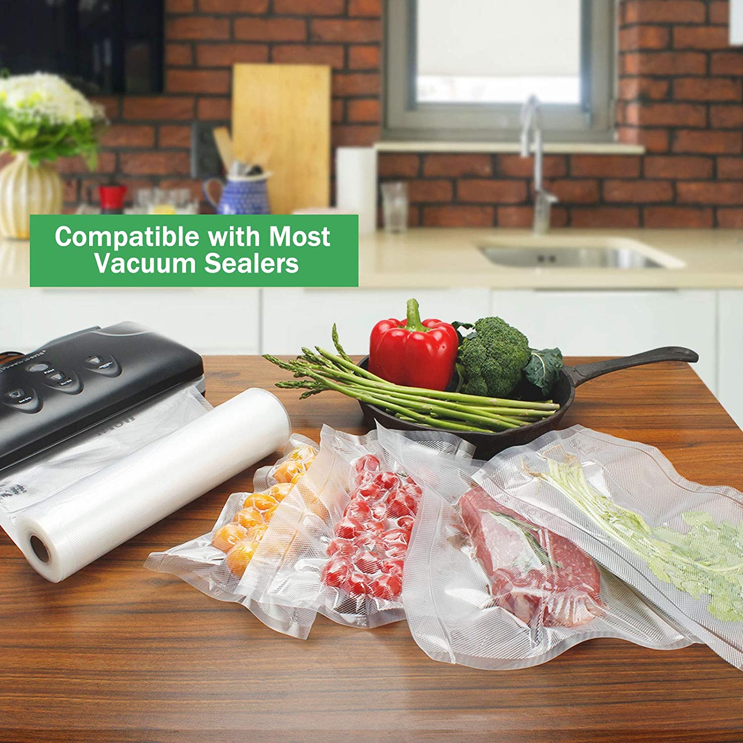 Sacchetti sottovuoto per alime - Food Storage Vacuum Bags recensione e prezzo