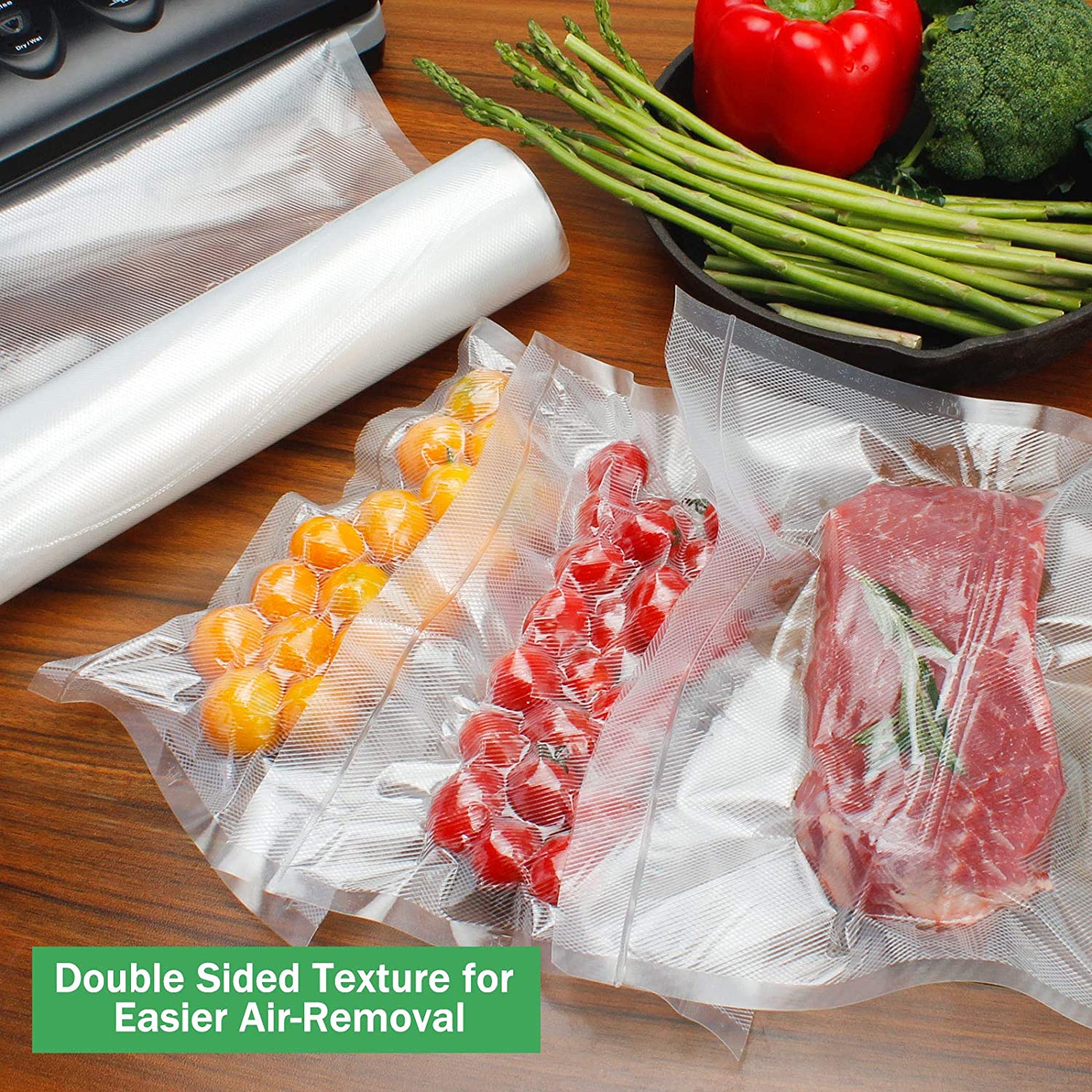 Sacchetti sottovuoto per alime - Food Storage Vacuum Bags recensione e prezzo