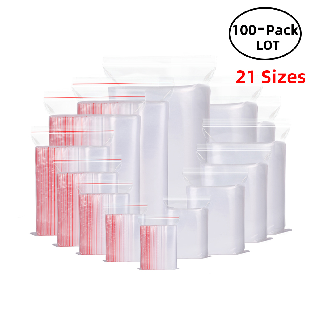 100 pz/pacco sacchetti richiud - Food Storage Vacuum Bags recensione e prezzo