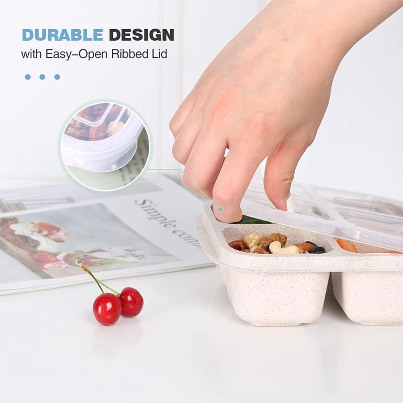 4 griglie scatola di immagazzi - Food Storage Vegetables recensione e prezzo