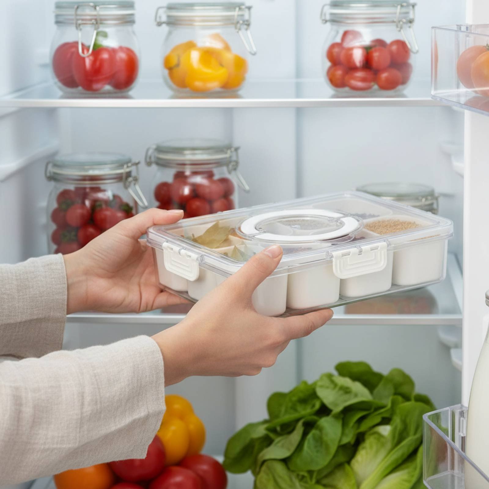 Contenitore per Frigorifero co - Food Storage Dividers recensione e prezzo