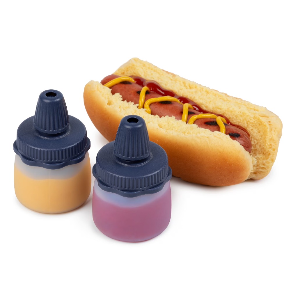 Bottiglie in Silicone Blu Riut - Condiment Squeeze Bottle recensione e prezzo