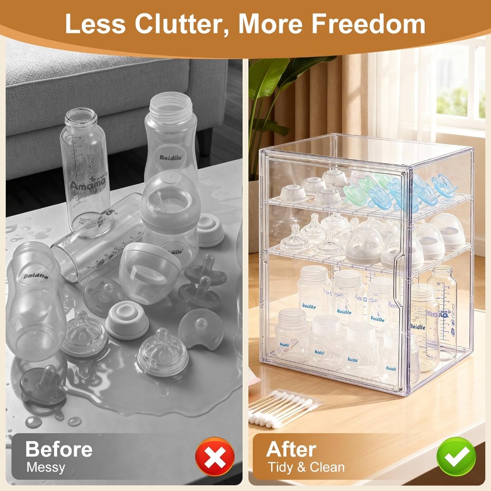 Organizzatore per Biberon a 3  - Food Storage Moms recensione e prezzo
