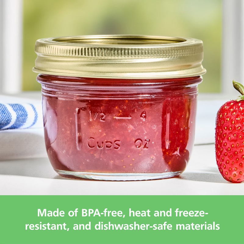 Barattoli Mason da 8 oz, Vaset - Mason Jar Wide Mouth recensione e prezzo