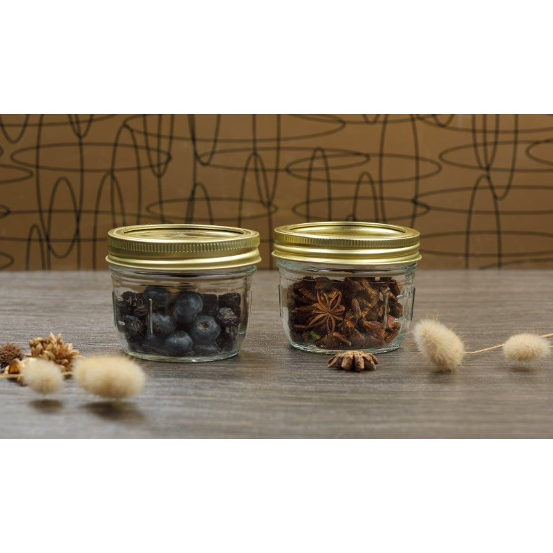 Barattoli Mason da 8 oz, Vaset - Mason Jar Wide Mouth recensione e prezzo