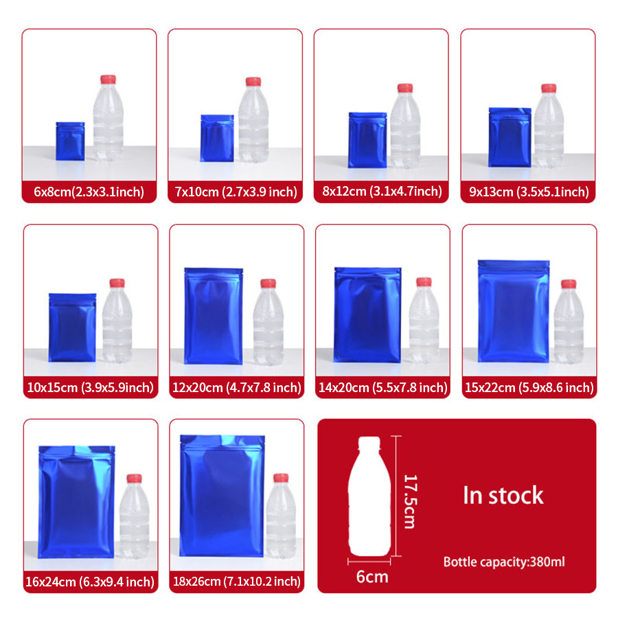 100 buste con cerniera in lami - Food Storage Bag recensione e prezzo