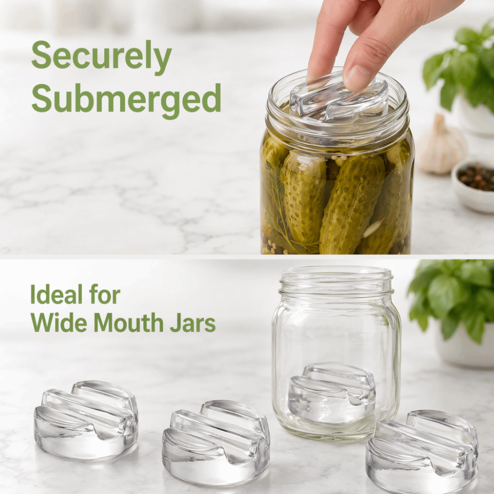 Pesi in vetro per fermentazion - Mason Jar Wide Mouth recensione e prezzo