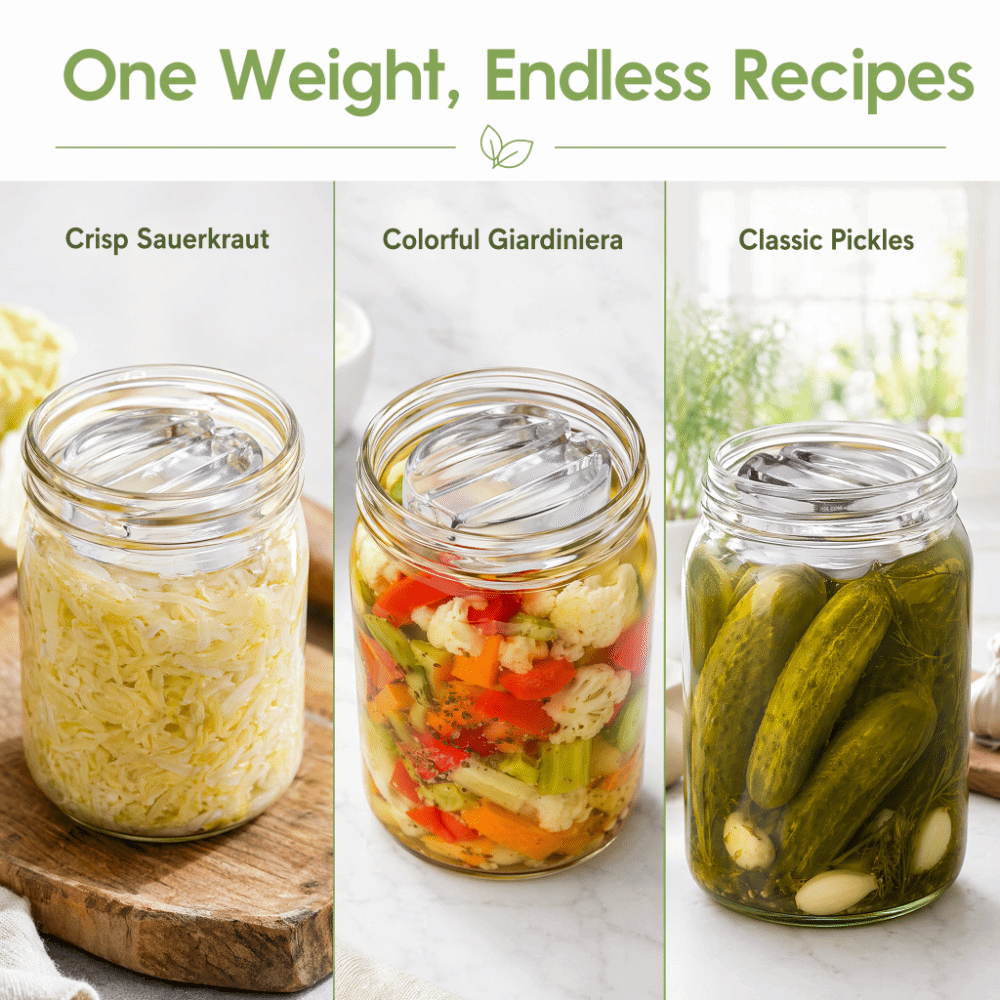 Pesi in vetro per fermentazion - Mason Jar Wide Mouth recensione e prezzo