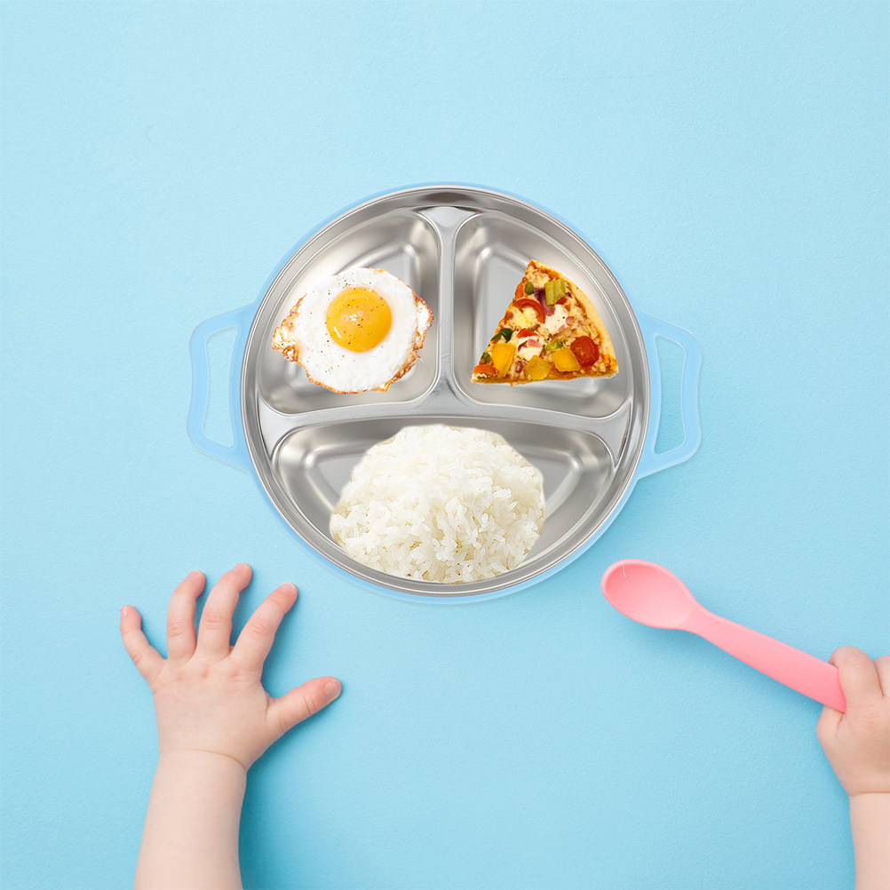 Piatto per bambini in acciaio  - Food Storage Dividers recensione e prezzo
