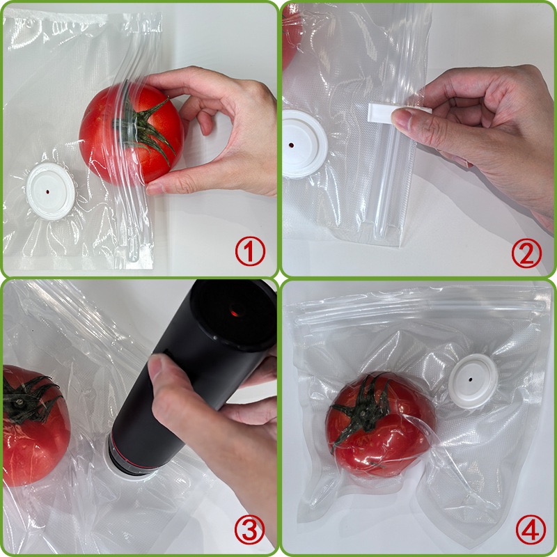 Nuove borse riutilizzabili per - Food Storage Vacuum Bags recensione e prezzo