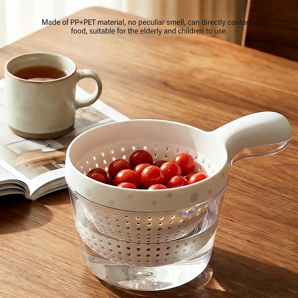 Cestello doppio 2 in 1 con man - Food Storage Vegetables recensione e prezzo