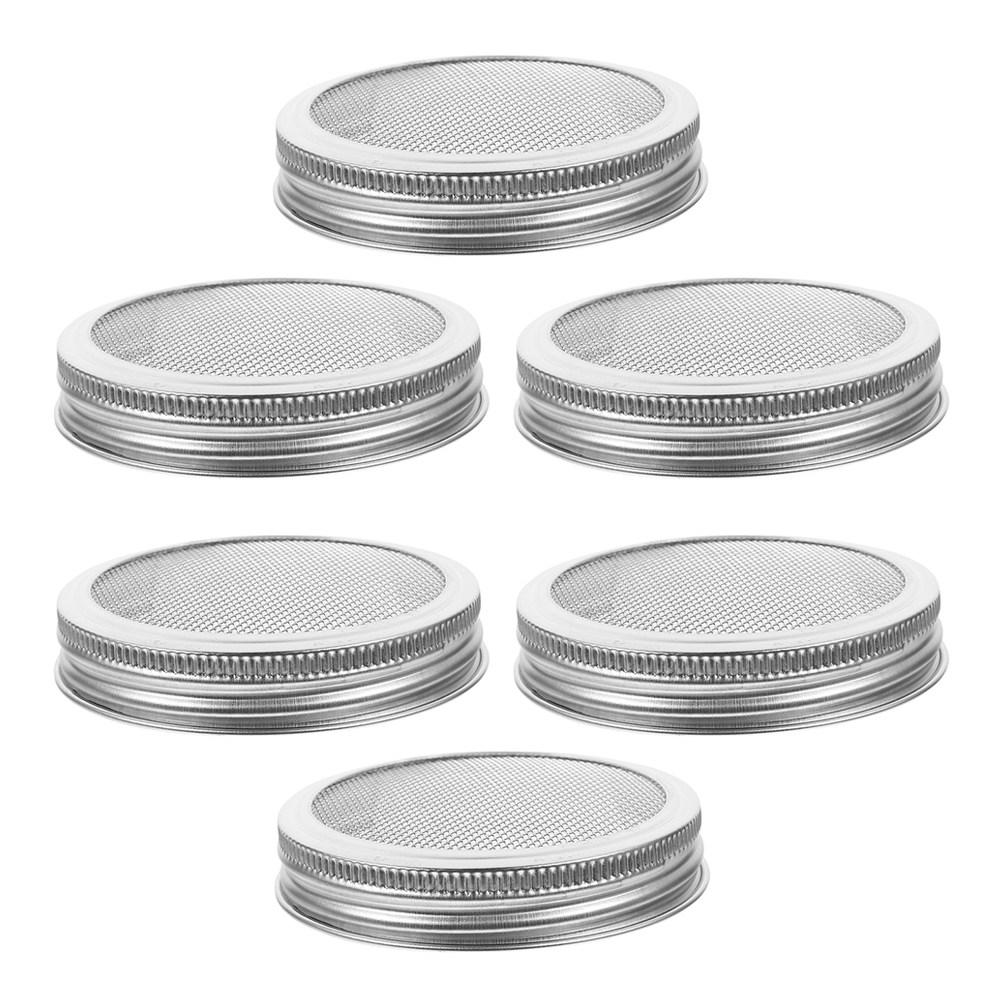6 Pezzi Coperchi in Acciaio In - Mason Jar Wide Mouth recensione e prezzo